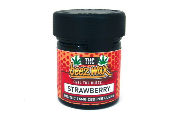 Beezwax-Stawberry-THC-Gummies